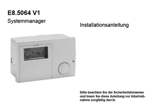 DRCASCACONTAA_E8.5064 DE 1.901-V1-Inst-16 1115_Installation manual_German download